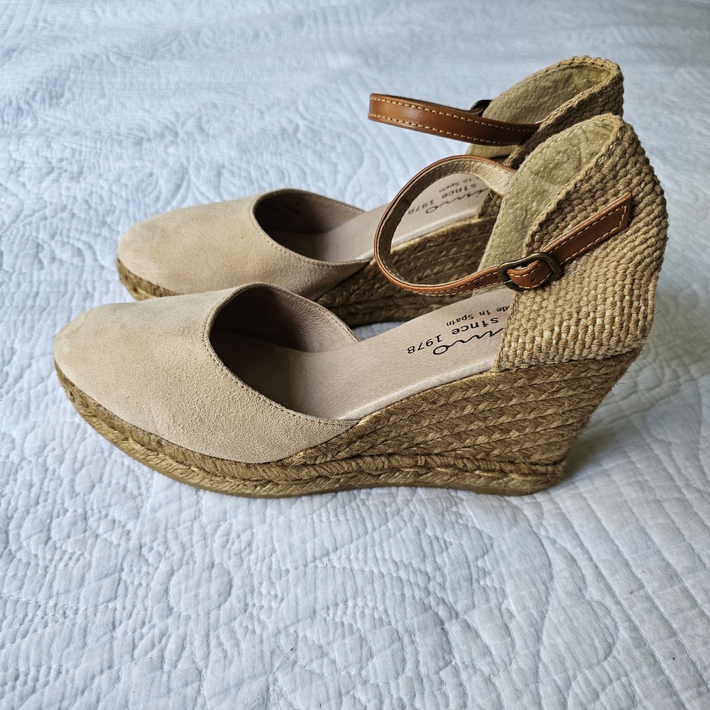 Gaimo Espadrilles wedge sandals - Beige